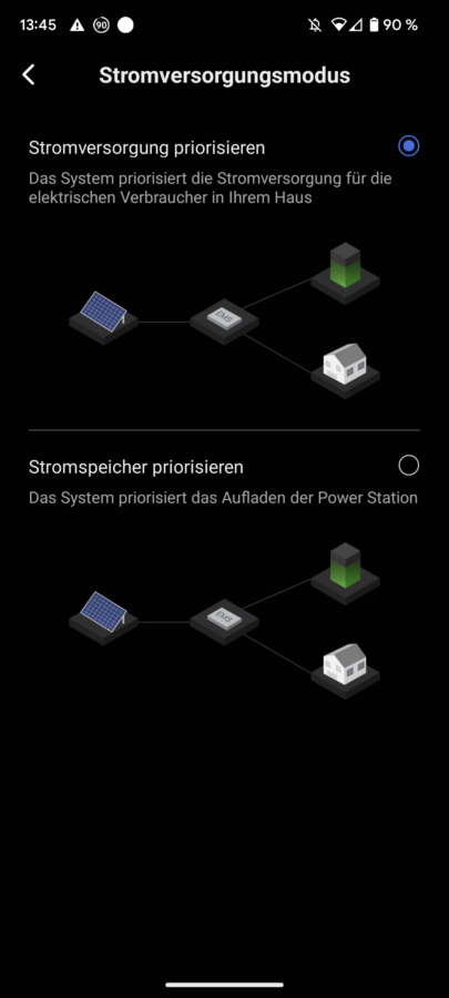 Ecoflow Powerstream App Einstellungen 3