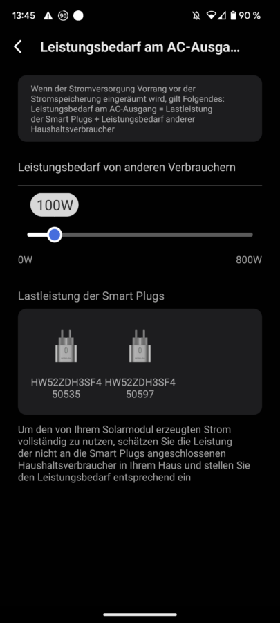 Ecoflow Powerstream App Einstellungen 4