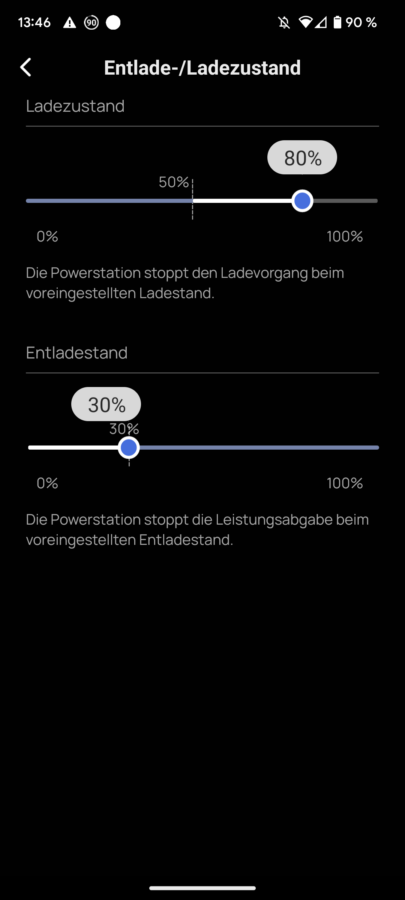 Ecoflow Powerstream App Einstellungen 6