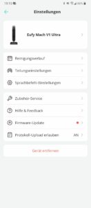 Eufy Mach V1 Ultra App 06