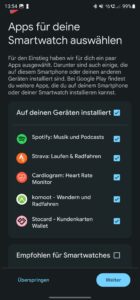 TicWatch 5 Pro Test Einrichtung 1