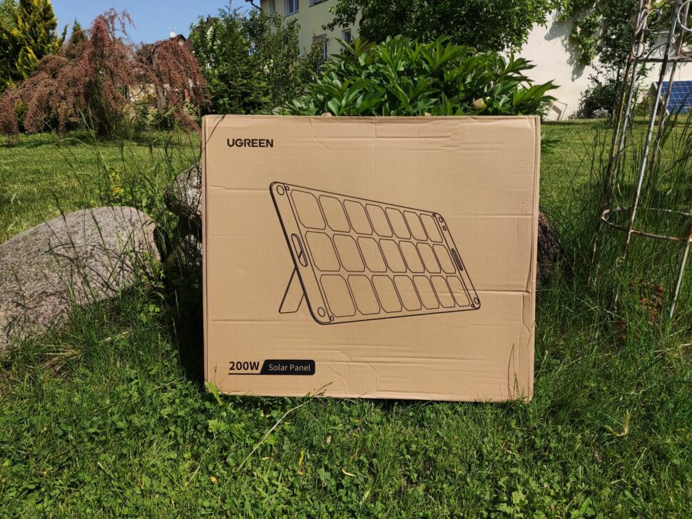 UGreen 200 W Solarpanel Lieferumfang 1