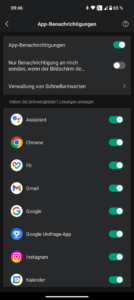 Amazfit Cheetah Pro Test Screenshot Benachrichtigungen