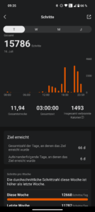 Amazfit Cheetah Pro Test Screenshot Gesundheitstracking 5