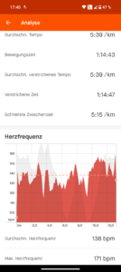 Amazfit Cheetah Pro Test Screenshot Joggen Vergleich 3