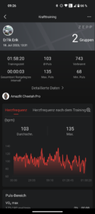 Amazfit Cheetah Pro Test Screenshot Kraft Google Fit 2