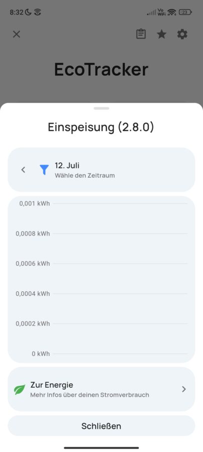 everHome Ecotracker App Test 6