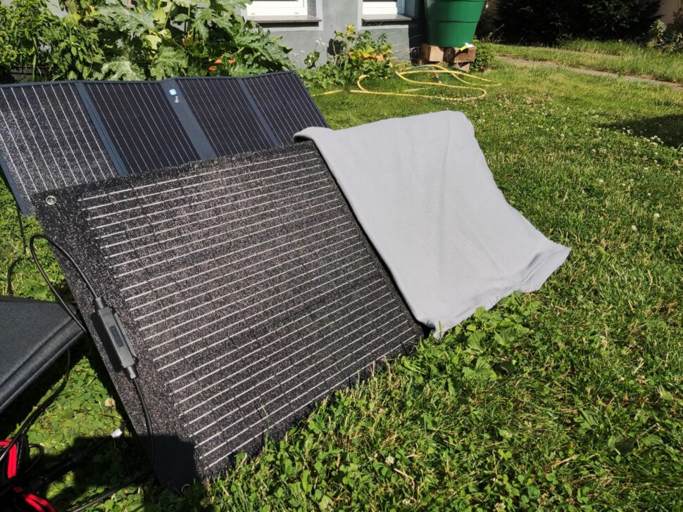 Growatt 100W Solarpanel Verschattung2