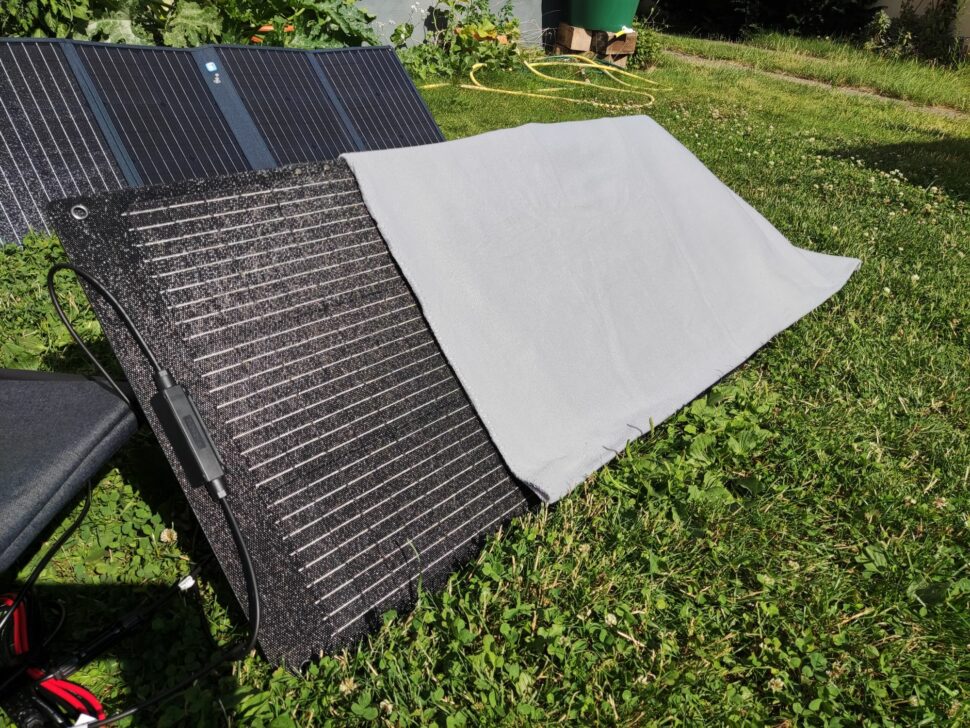 Growatt 100W Solarpanel Verschattung3