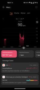 Huawei Watch 4 Pro Test Gesundheitstracking 3