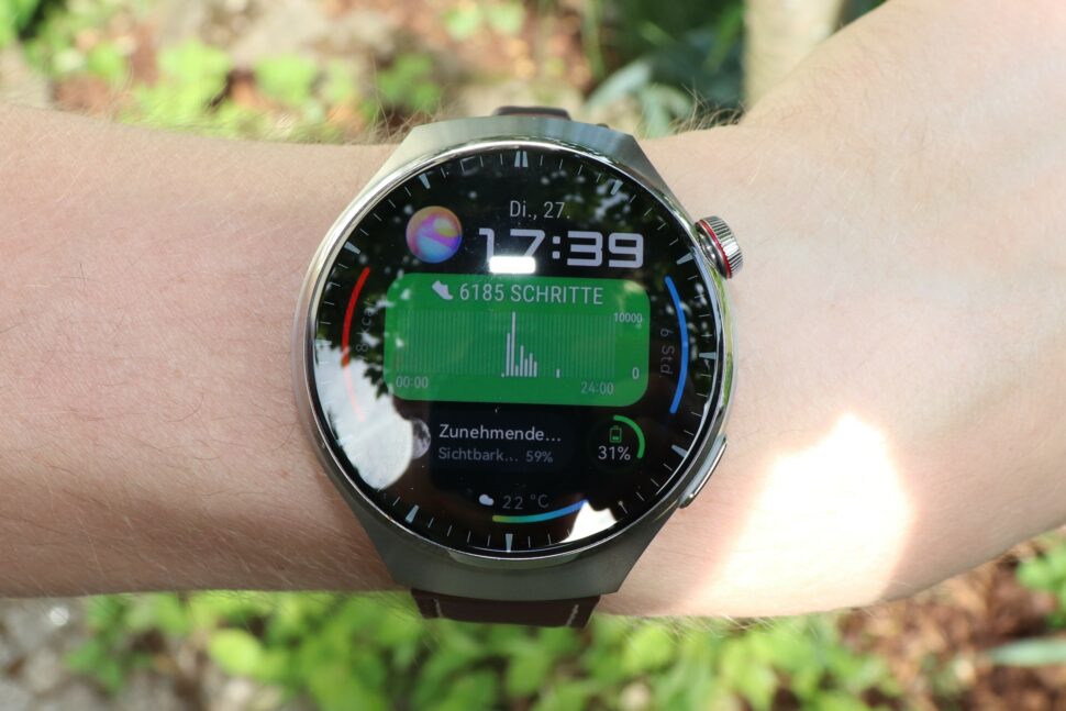 Huawei Watch 4 Pro Test Produktfotos Display 1