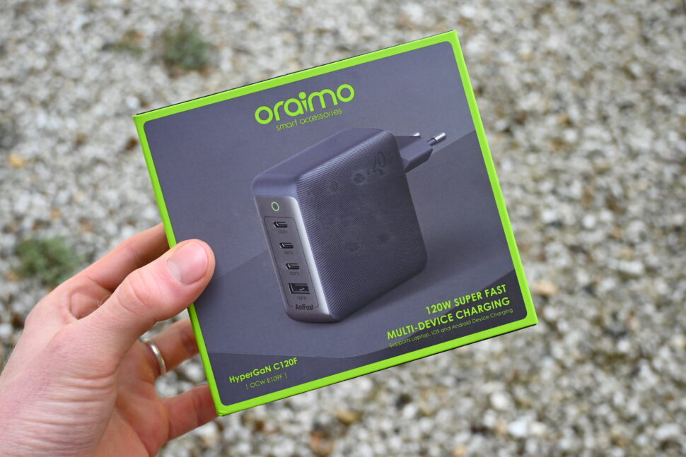 Oraimo 120W Netzteil Test1