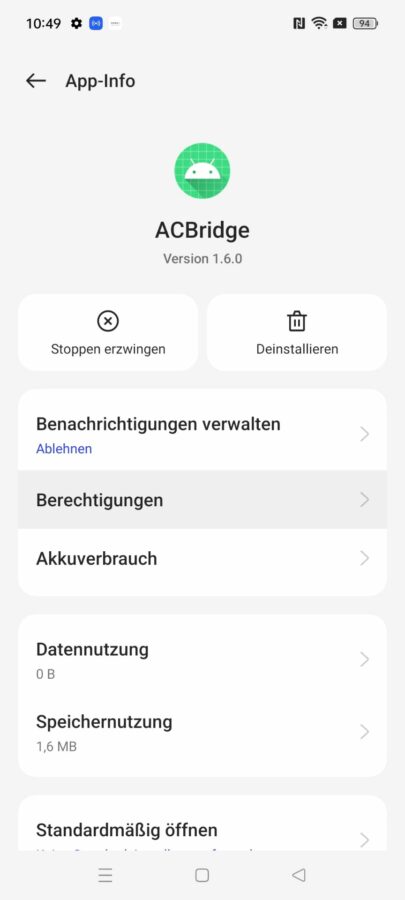 Realme UI ColorOS USB Debuggin und ACBridge 11