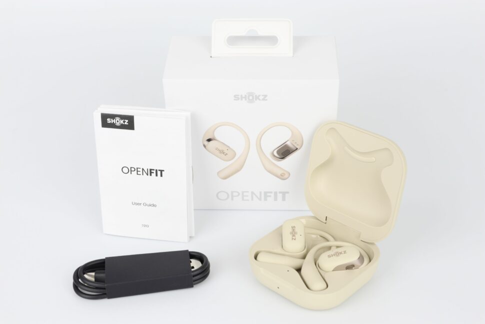 Lieferumfang Shokz OpenFit 3