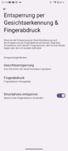 Ulefone Note 16 Pro Fingerabdruck