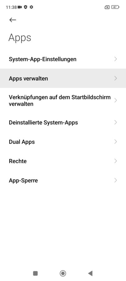 MIUI USB Debugging und ACbridge einrichten 5