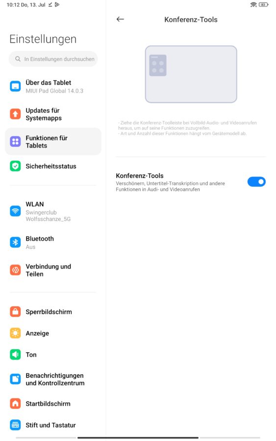 Xiaomi Pad 6 miui 14 android 14 system 5