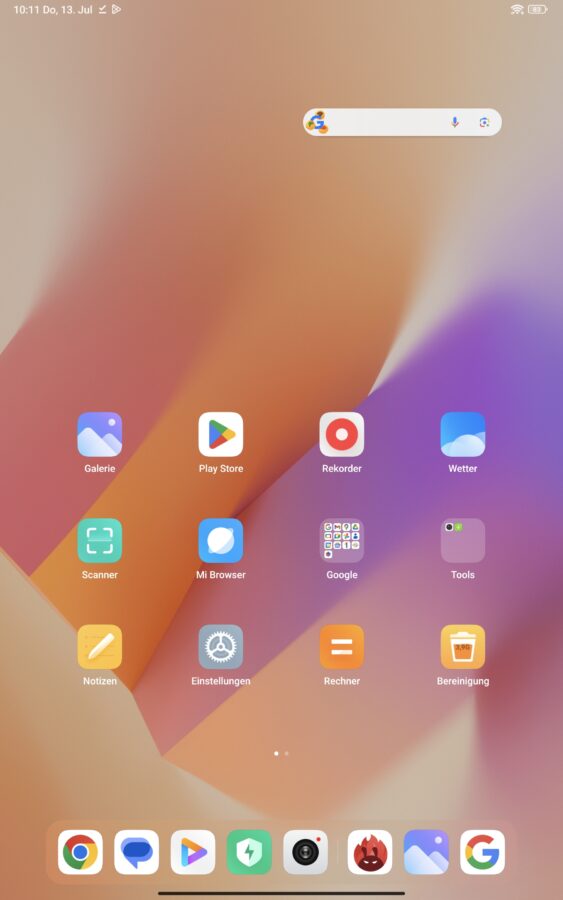 Xiaomi Pad 6 miui 14 android 14 system 8