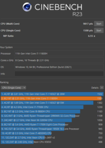 Cinebench R23