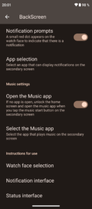 cubot kingkong star backscreen settings 2