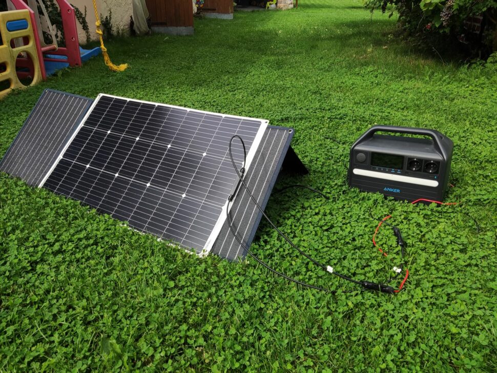 Dokio 100W Solarpanel Leistung2