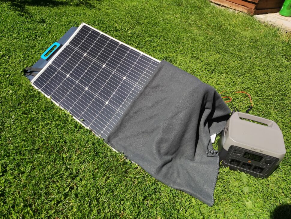 Dokio 100W Solarpanel vertik 25