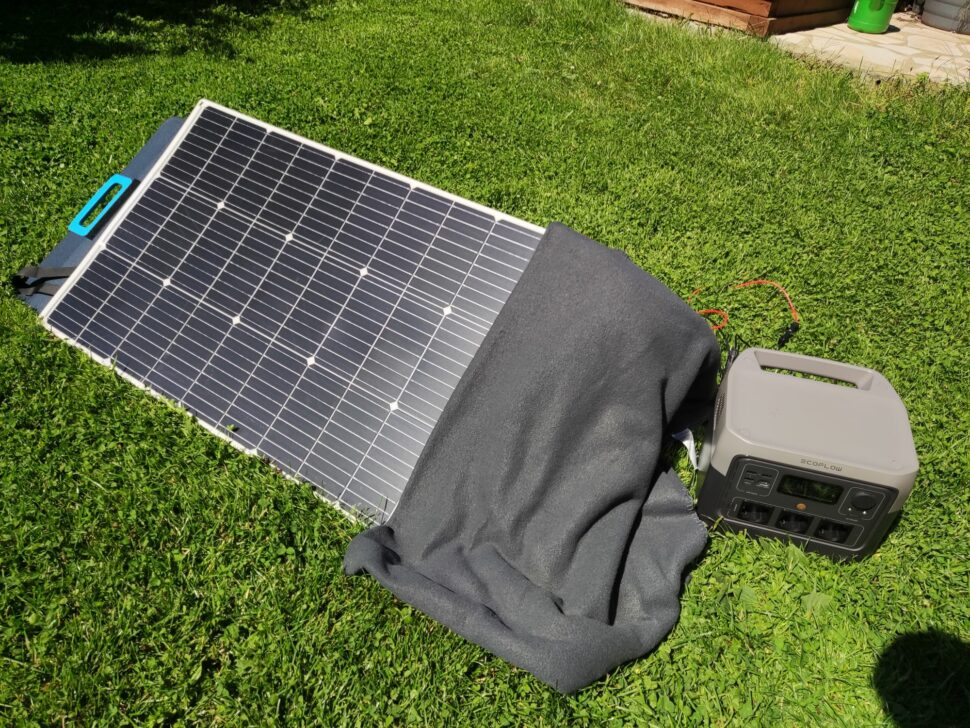 Dokio 100W Solarpanel vertikal 10