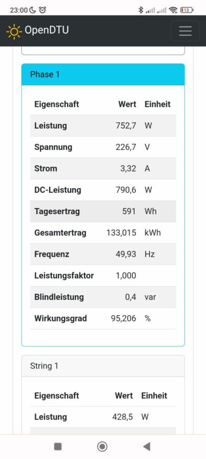 Hoymiles HM800 Steuerung4