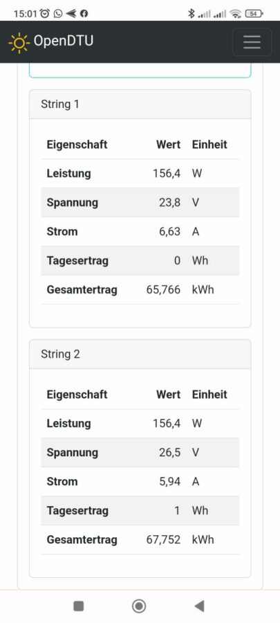 Hoymiles HM800 Steuerung5