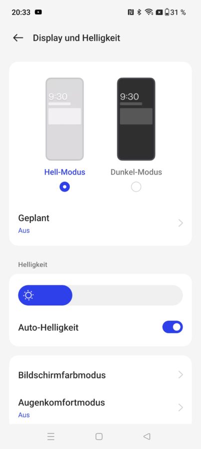 OnePlus Nord 3  Display Settings 3