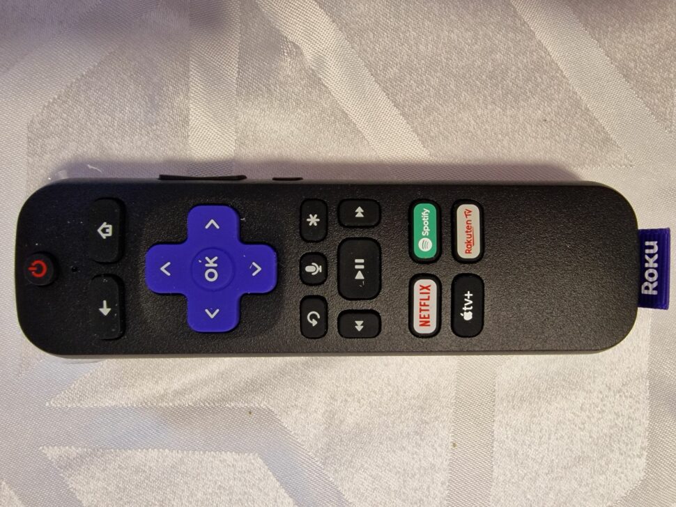 Roku Streambar  Remote1