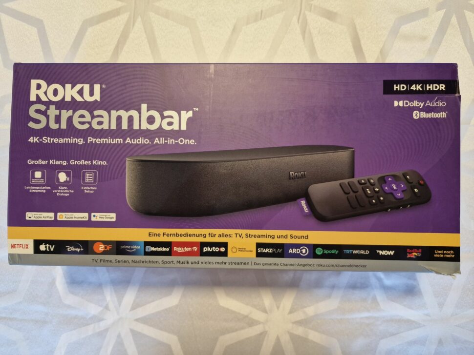 Roku Streambar  Verpackung1