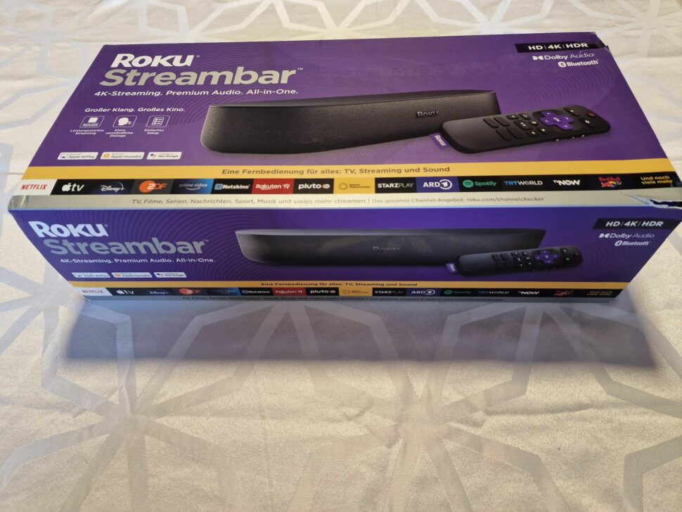 Roku Streambar  Verpackung3