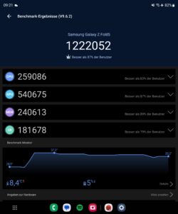 Samsung Galaxy Z Fold 5 Test Screenshot AnTuTu Benchmark 1