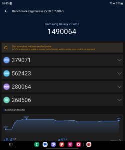 Samsung Galaxy Z Fold 5 Test Screenshot AnTuTu Benchmark 2