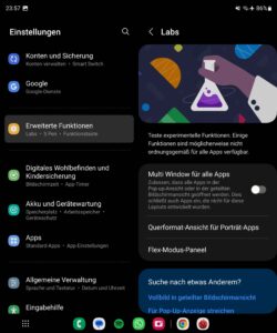 Samsung Galaxy Z Fold 5 Test Screenshot System 7