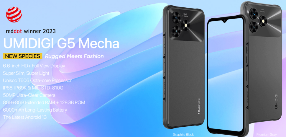 Umidigi G5 Mecha vorgestellt Head