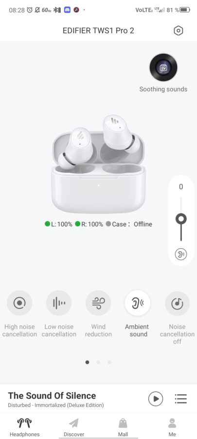 Edifier TWS1 Pro 2 Test App 7