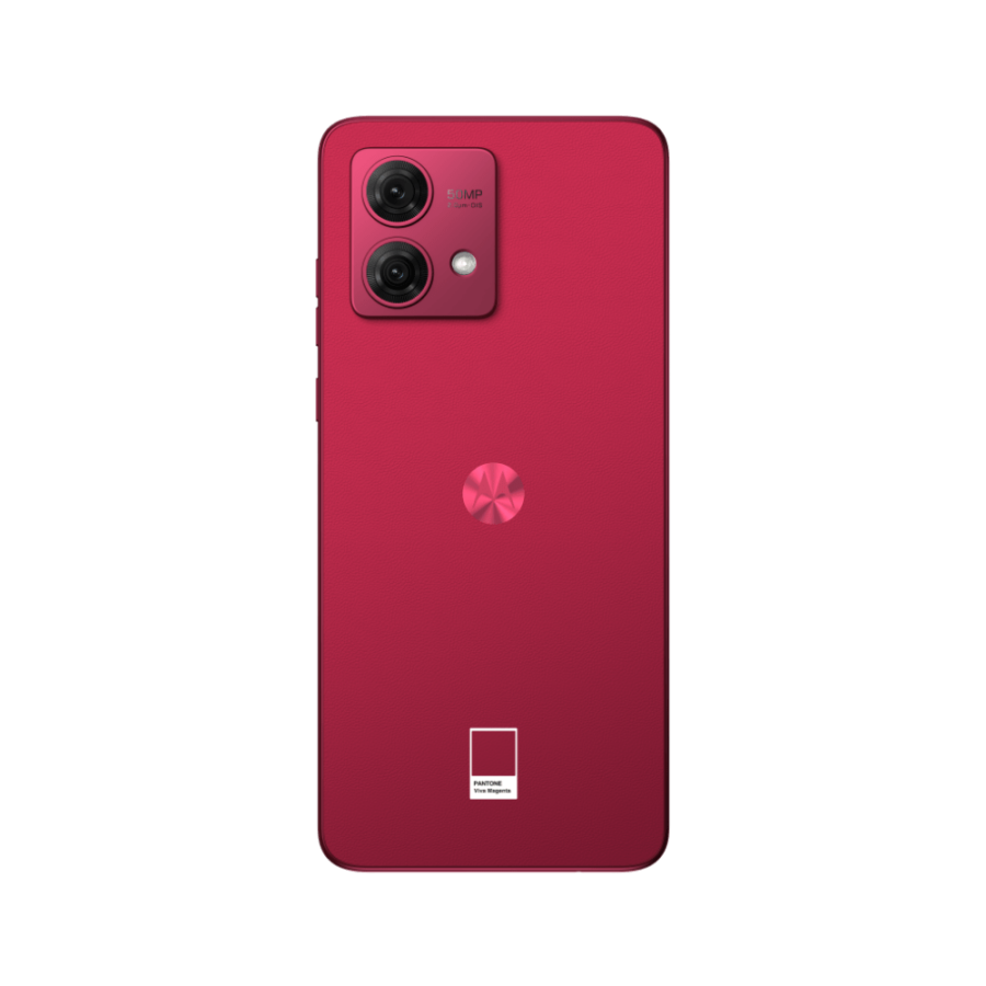 Moto G84 rot leder