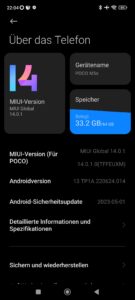 Poco M5S Test Screenshot System 3