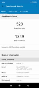 Poco M5S Test Screenshot geekbench5