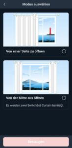 SwitchBot Vorhang Automat 35
