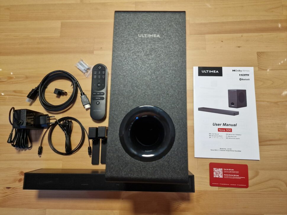 Test Ultimea Nova S50  Lieferumfang