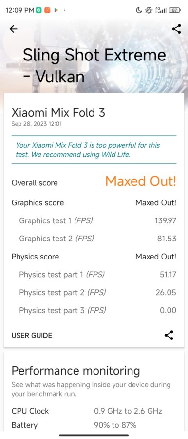 Xiaomi Mix Fold 3 Test AppsSystem 7