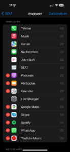 Android Auto Apple Car Play Vergleich CarPlay Settings