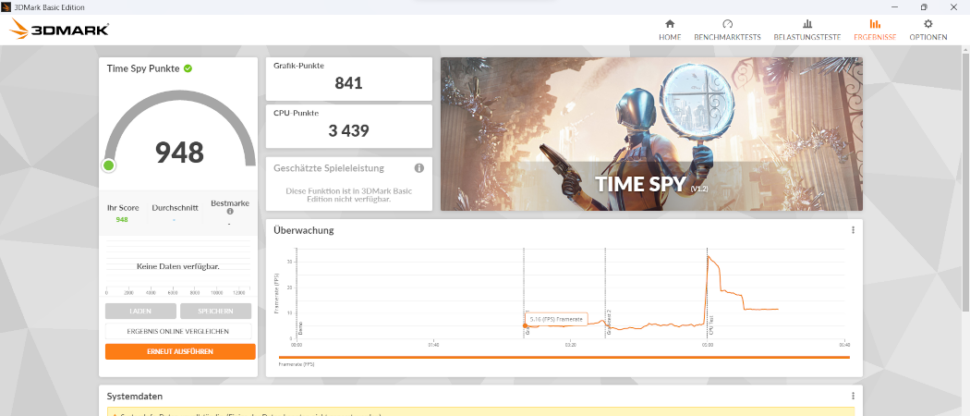 NinKear N14 Pro 3DMark Timespy