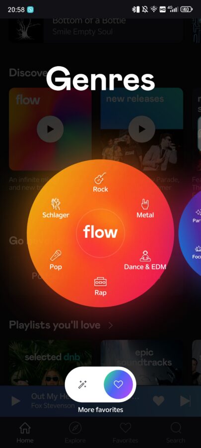 Deezer App UI 5