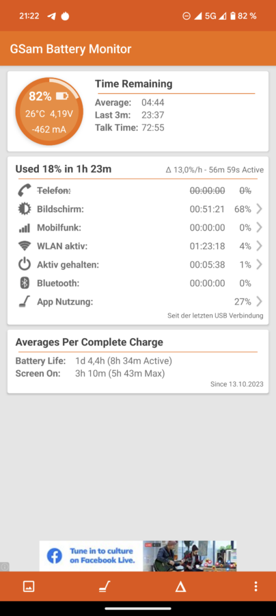 Google Pixel 8 Pro GSAM Battery