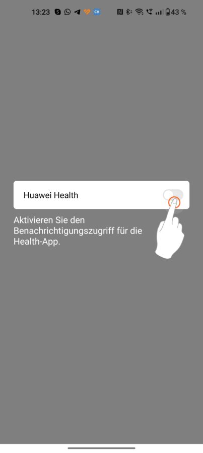 Huawei Health App einrichtung Watch GT4 5