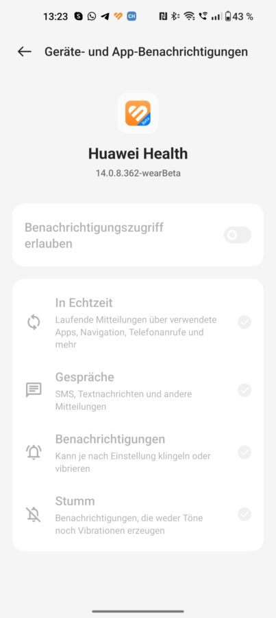 Huawei Health App einrichtung Watch GT4 6